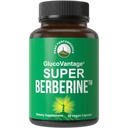 Dihydroberine Super Berberine Supplement - GlucoVantage® 200mg Nu 5X effectiever dan reguliere Berberine HCL Poeder Capsules. Metabolisme Ondersteuning Keto Friendly Plus Vegan Extract Pillen