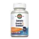 KAL Quercetin Reacta-C Bromelain Immune Supplément de soutien, 24 heures de défense immunitaire avec bioflavonoïdes, vitamine C 1000mg et quercétine 500mg, végétalien, sans gluten, garantie de 60 jours, 30 portions, 60 comprimés