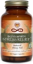 Infinity Stress Relief, Adaptogen Mood Support Supplement met Passie Bloem, Skullcap, en Kamille, Biologische, Veganistisch, Niet GGO, 40 Dagen Levering (120 Capsules)
