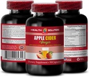 Apple Cider Vinegar Hair Products - Apple Cider Vinegar Advanced Complex met kelp, Spirulina, Lecithin - Lecithin kelp b6, Klamath Blue Green Algen, Digestie Ondersteuning Supplement - 1 fles 90 Caps