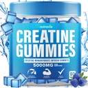 Creatine Gummies Infunded with 5g Creatine Monohydraat for Men and Women, Strength, Endurance, Muscle Instantized Creatine, Micronized Clean HCL Balanced Creatina Monohidratada en Polvo (90 Gummies)