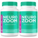 (2 Pack) Neuro Zoom Supplement, Neuro Zoom Organic Memory Supporting Formula, Neuro Zoom to Reduce the Negative Effects of Brain Fog, Neuro Zoom used to Boost Memory, NeuroZoom Reviews (120 Capsules)