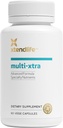 Xtendlife Multi-Xtra Multivitamine voor Immuun, Hart en Energie Ondersteuning - 40+ Biobeschikbaarheid van vitaminen, mineralen, antioxidanten en kruiden - voor mannen, vrouwen en kinderen - 30 dagen levering