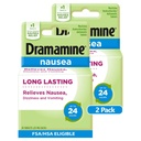 Dramamine Misselijkheid Lange duur, Misselijkheid Relief, 10 tellingen (pakket van 2)