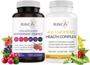 Women's Wellness Duo - 4-in-1 Health Complex & Antioxidant Supplement for Hormonal Balance,Skin & Energy,Menopauze & Immune Support-Vegan Capsule