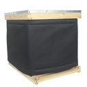 Bijenkorf Wraps for Winter Beehive Wrap Thicker Bee Hive Isolatie Wrap 600D Oxford Kleding Verstelbare Bijenkorf Winterbescherming Hoes Waterdicht, Windbestendig, Lichtgewicht, Herbruikbaar, 81"x15.75"