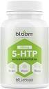 5 HTP 200mg Supplement, Vitamine B6 Natuurlijke Slaap, Concentratie, Mood Enhancer- 4 in 1 Formula Vegan Gluten, Tarwe, Lactose, Sojavrije Capsules - 60 Tellen